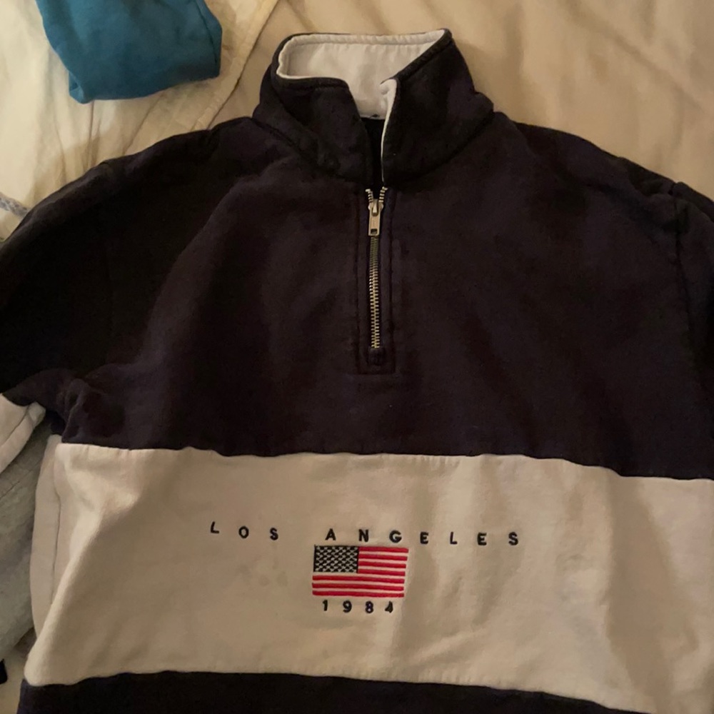Pacsun los angeles 1984 quarter zip!